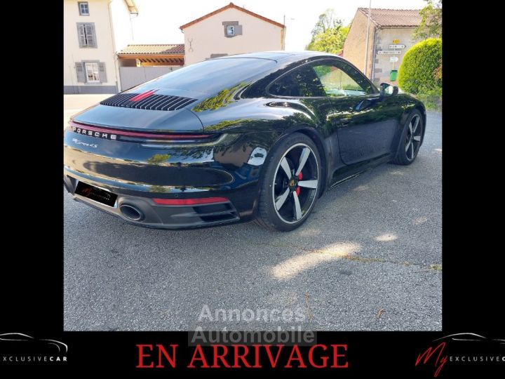 Porsche 911 PORSCHE 911 Type 992 4S 450ch – PDK - Pack Sport Design – Echappement Sport – Toit Ouvrant Vitré – PDLS+ - Caméra - Régulateur - 3