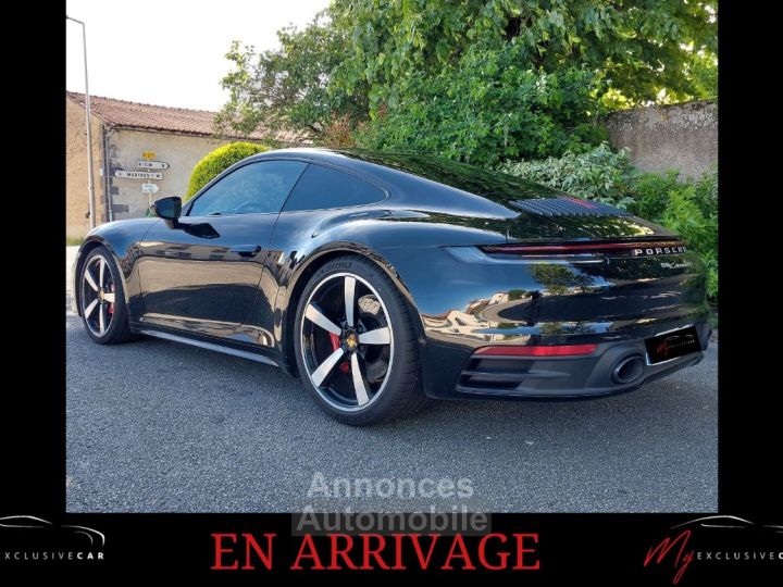 Porsche 911 PORSCHE 911 Type 992 4S 450ch – PDK - Pack Sport Design – Echappement Sport – Toit Ouvrant Vitré – PDLS+ - Caméra - Régulateur - 4