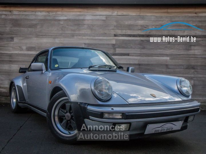 Porsche 911 Turbo 930 3.3 Turbo Manueel - OLDTIMER - LEDER - AIRCO - OPEN DAK - 1