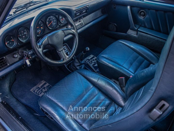 Porsche 911 Turbo 930 3.3 Turbo Manueel - OLDTIMER - LEDER - AIRCO - OPEN DAK - 14