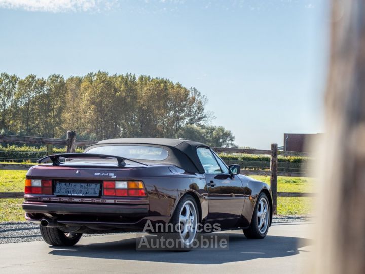 Porsche 944 S2 Cabrio 3.0 16V - HISTORIEK - OLDTIMER - LEDER - AIRCO - 37