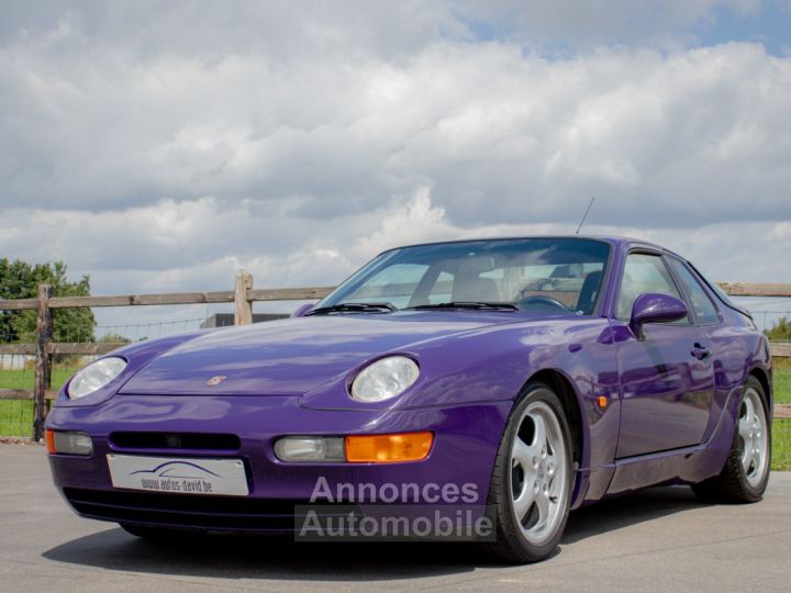 Porsche 968 Clubsport 3.0i - 1STE EIGENAAR - ONDERHOUDSHISTORIEK - TOPSTAAT - AMARANTH VIOLET - 3