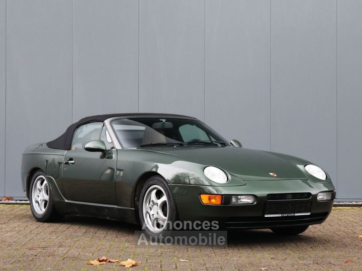 Porsche 968 convertible with manual transmission 3.0L 16-valve inline-four engine 239 HP - 11