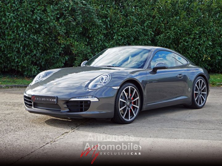 Porsche 991 (1) Carrera S 400 Ch PDK - Etat NEUF - 998 €/mois - T.O., Cuir étendu, Volant SportDesign, Jtes 20 - 4 Pneus Récents - Carnet 100% PORSCHE - Gar. 12 - 1