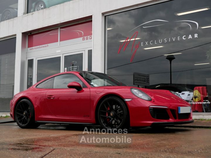 Porsche 991 (2) Carrera 4 GTS PDK - Orig. France - PDCC, Pack Carbone, Pack Intérieur GTS, Roues AR Directrices, LED PDLS+ - Révisée 2024 - Garantie - 12