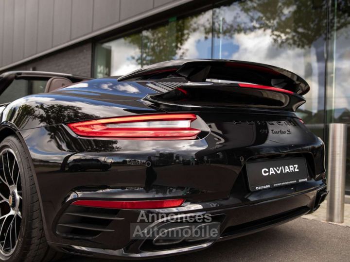 Porsche 991 991.2 Turbo S Cab PDK-20-CERAMIC-PDLS+-ACC-BOSE - 21