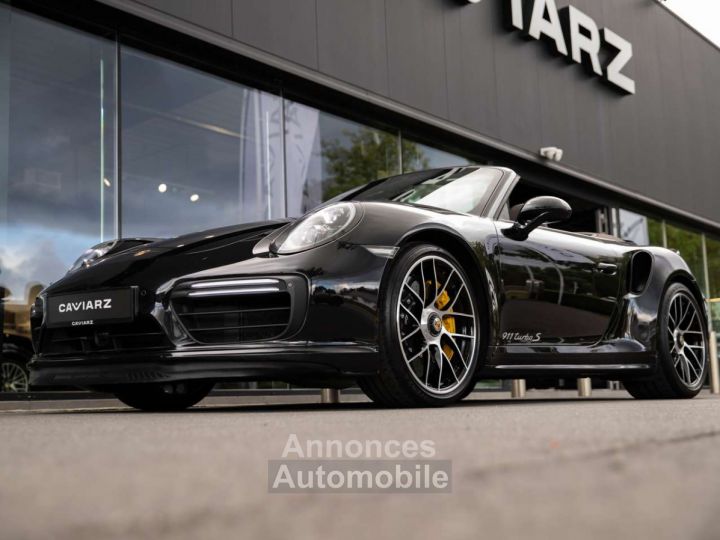 Porsche 991 991.2 Turbo S Cab PDK-20-CERAMIC-PDLS+-ACC-BOSE - 28