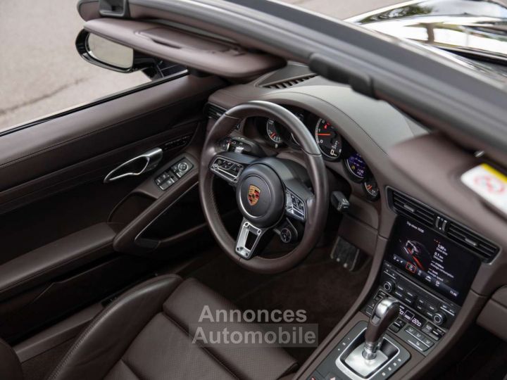 Porsche 991 991.2 Turbo S Cab PDK-20-CERAMIC-PDLS+-ACC-BOSE - 32