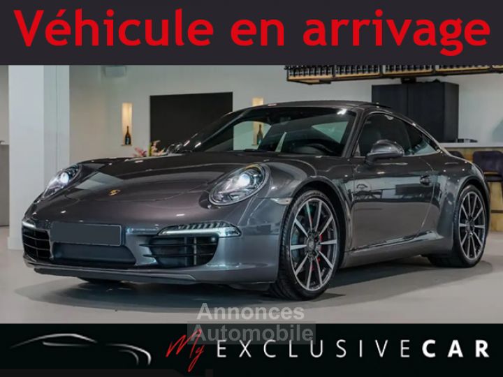 Porsche 991 (phase 1) Carrera S 400 Ch PDK - Toit Ouvrant, Cuir étendu, Volant SportDesign, Jantes 20, ... - 4 Pneus Neufs - Révisée 04/2024 - Gar. 12 Mois - 1