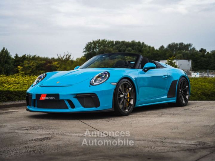 Porsche 991 Speedster PTS Miami Blue PCCB -1 of 1948 - 5