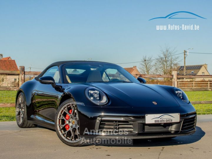 Porsche 992 911 Carrera S Cabrio 3.0 PDK 450PK - HISTORIEK - APPLE CARPLAY - 360° - SPORTUITLAAT - BOSE - ACTIVE SAFE - 1