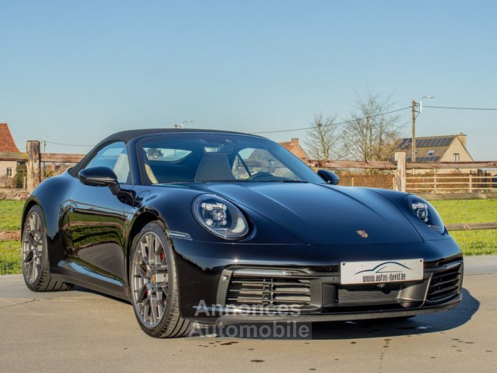 Porsche 992 911 Carrera S Cabrio 3.0 PDK 450PK - HISTORIEK - APPLE CARPLAY - 360° - SPORTUITLAAT - BOSE - ACTIVE SAFE - 8