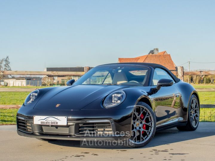 Porsche 992 911 Carrera S Cabrio 3.0 PDK 450PK - HISTORIEK - APPLE CARPLAY - 360° - SPORTUITLAAT - BOSE - ACTIVE SAFE - 63