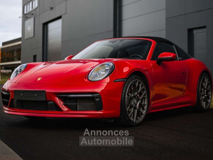 Porsche 992 Targa 4 Carmin Red- Belgian car- PDLS+- - 4