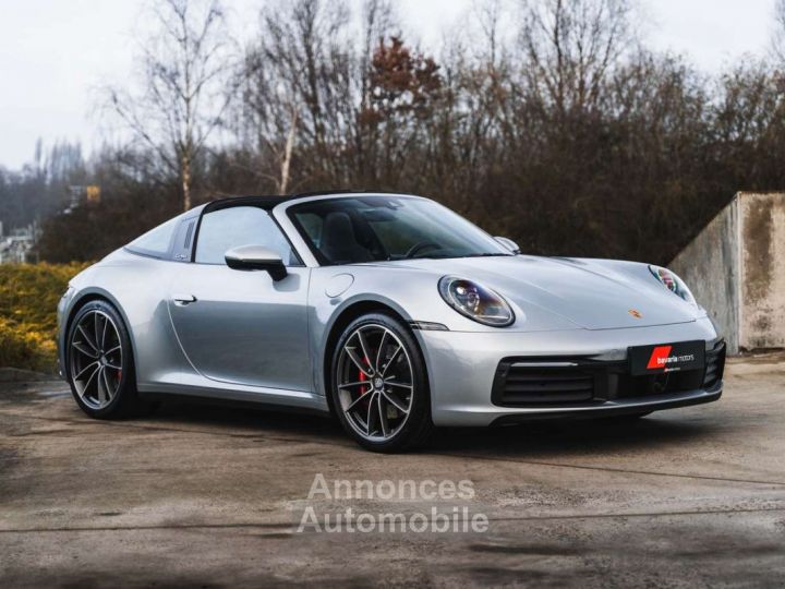 Porsche 992 Targa 4S BOSE Dolomite Silver 21 18-Way - 1