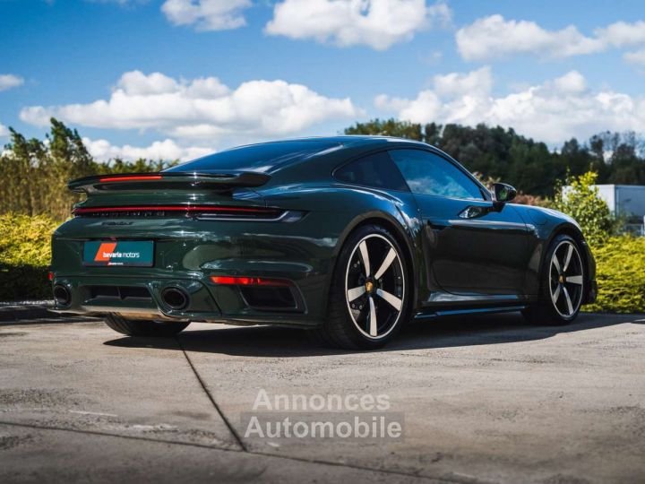 Porsche 992 Turbo S PTS Brewster Green -Carbon Pano - 8