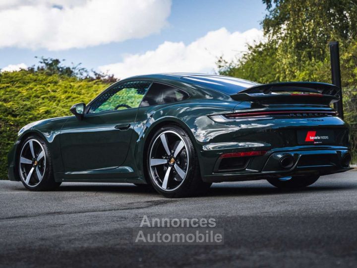 Porsche 992 Turbo S PTS Brewster Green -Carbon Pano - 14