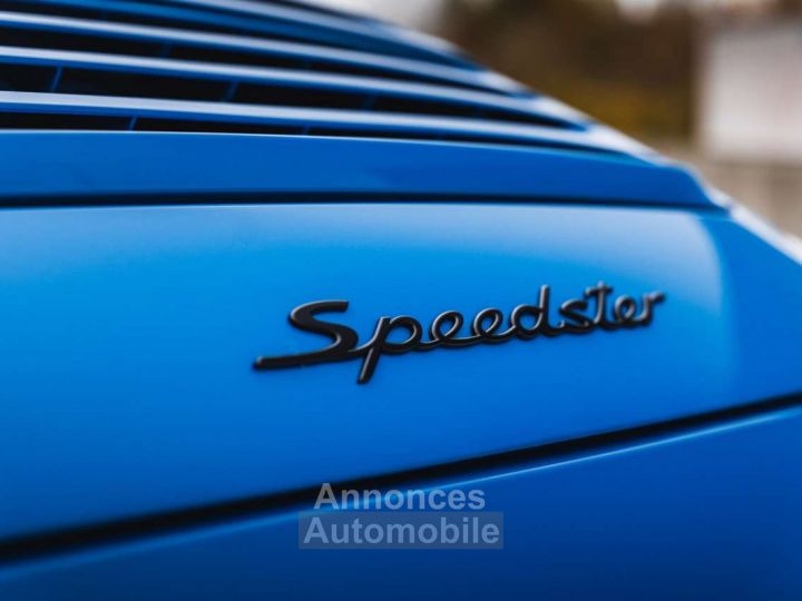 Porsche 997 Speedster Limited 105 of 356 Pure Blue BOSE - 8