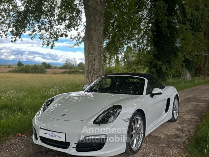 Porsche Boxster 981 2.7 265ch Atmosphérique PDK Véhicule suivis en concession disponible tout de suite Pas malus - 5