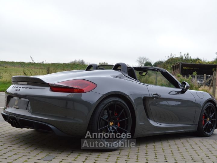 Porsche Boxster Spyder 3.8i 375 ch Sièges carbonne - 7.600 km - 2