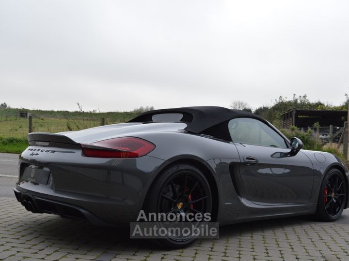 Porsche Boxster Spyder 3.8i 375 ch Sièges carbonne - 7.600 km - 6