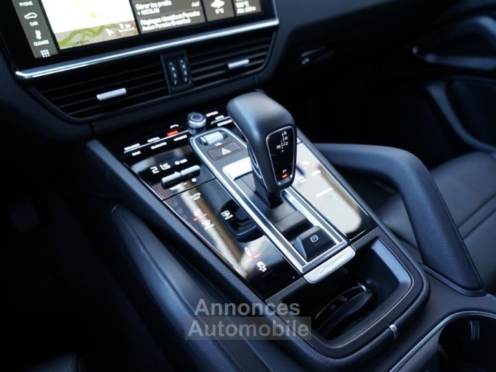 Porsche Cayenne III COUPE E-HYBRID 3.0 V6 462 CH - Français - Sport Design - Soft CLose - Système échappement sport -  PDLS + - Caméra 360° - Volant chauffant - 25