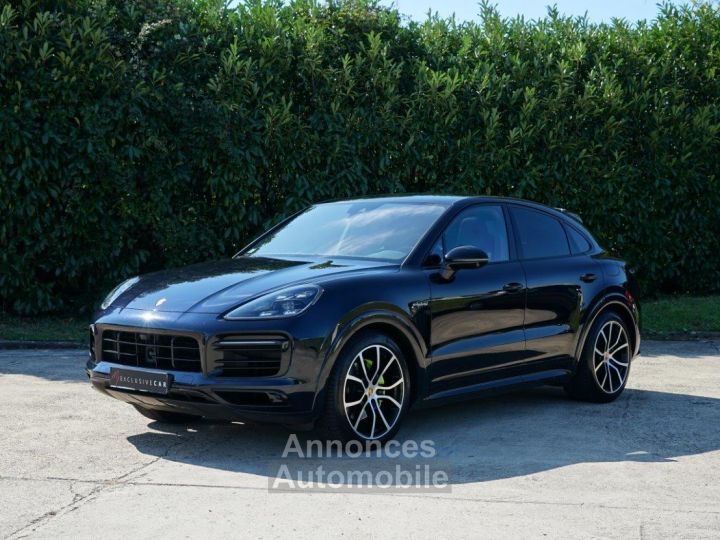 Porsche Cayenne III COUPE E-HYBRID 3.0 V6 462 CH - Français - Sport Design - Soft CLose - Système échappement sport -  PDLS + - Caméra 360° - Volant chauffant - 1