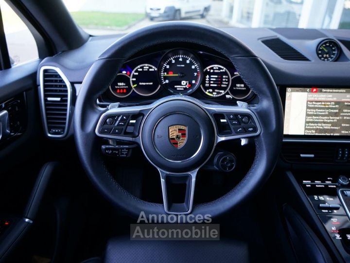 Porsche Cayenne III COUPE E-HYBRID 3.0 V6 462 CH - Français - Sport Design - Soft CLose - Système échappement sport -  PDLS + - Caméra 360° - Volant chauffant - 32