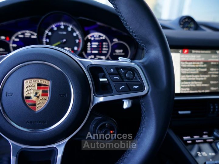 Porsche Cayenne III COUPE E-HYBRID 3.0 V6 462 CH - Français - Sport Design - Soft CLose - Système échappement sport -  PDLS + - Caméra 360° - Volant chauffant - 33