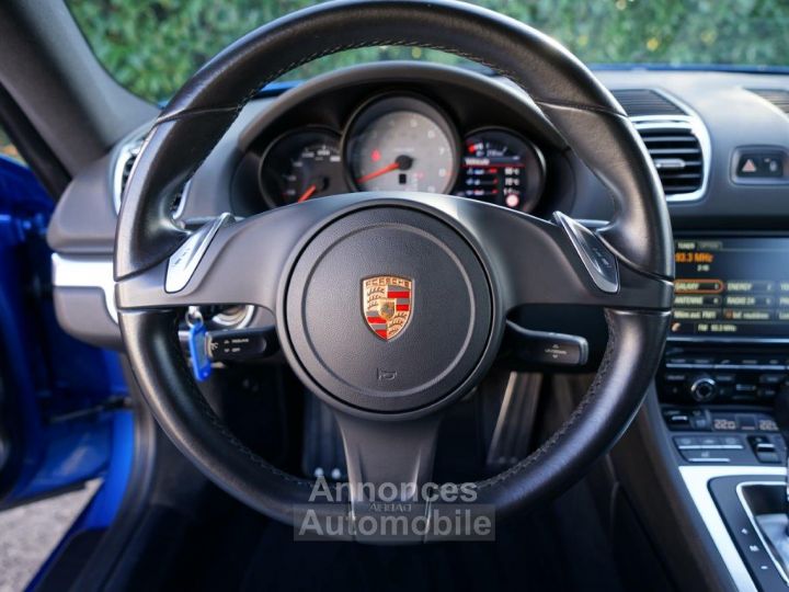 Porsche Cayman 981 Phase 2 3.4 S 325 CH PDK - Première Main - Sièges Chauffants - PDLS - Servotronic PLUS - - 13