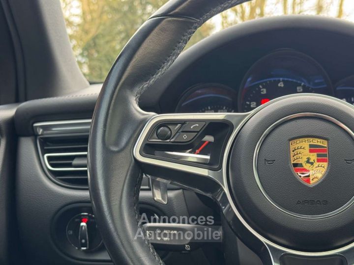 Porsche Macan Phase 2 Pack chrono Cuir noir TO Caméra - 16