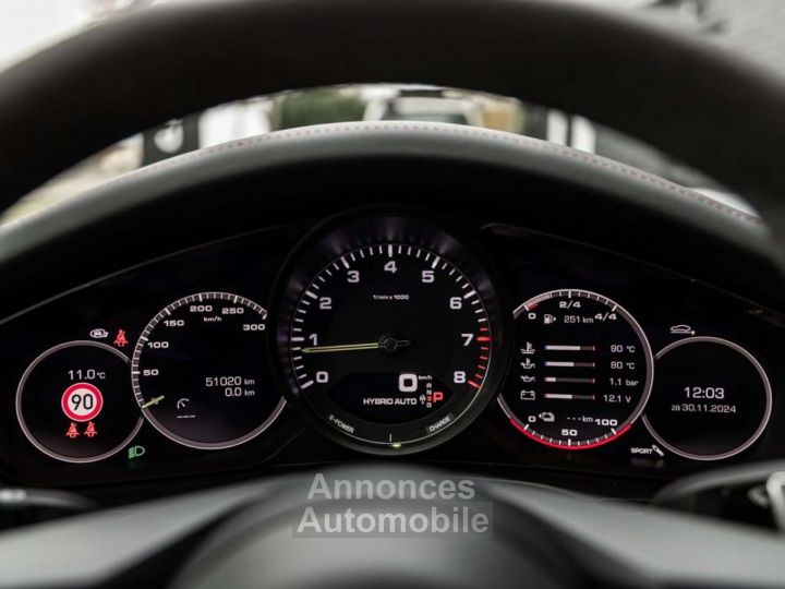 Porsche Panamera 4 E-HYBRID 21-MATRIX-AIR-PANO-14W-HUD-360-BOSE-.. - 32