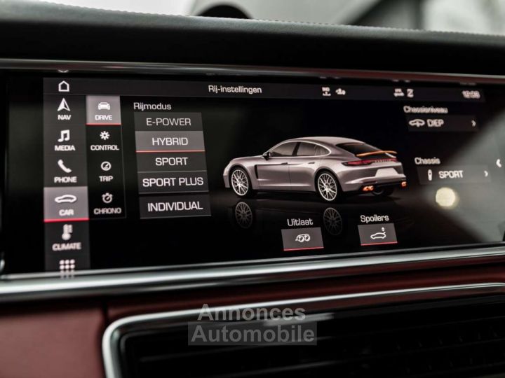 Porsche Panamera 4 E-HYBRID 21-MATRIX-AIR-PANO-14W-HUD-360-BOSE-.. - 38