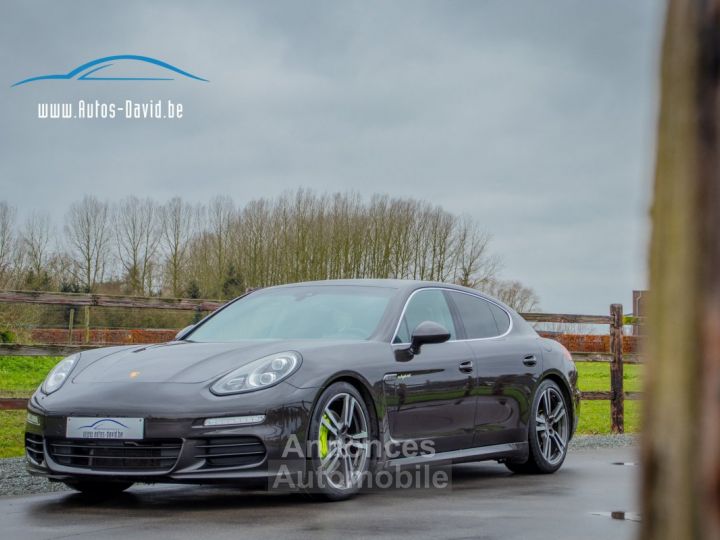 Porsche Panamera S E-Hybrid Plug-in 3.0i V6 Tiptronic - CAMERA - LUCHTVERING - CARBON GREY - ZETELVENTILATIE - 1