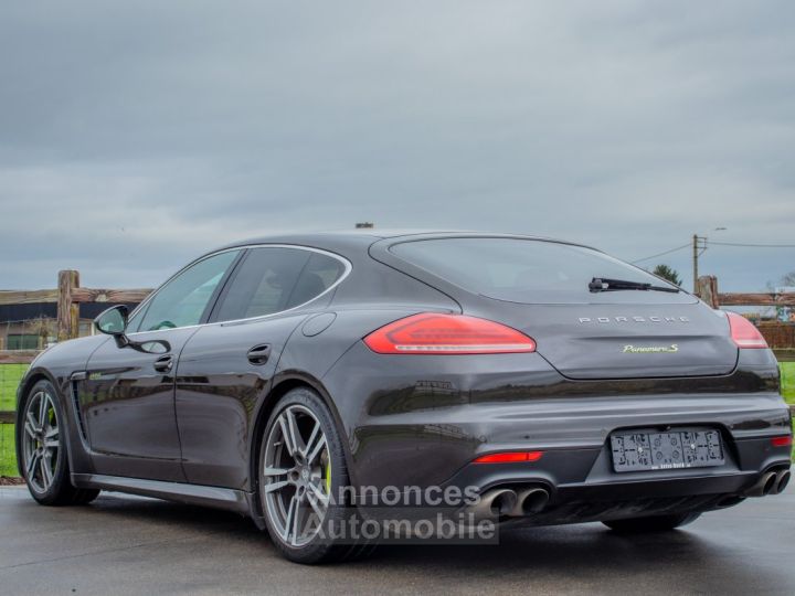 Porsche Panamera S E-Hybrid Plug-in 3.0i V6 Tiptronic - CAMERA - LUCHTVERING - CARBON GREY - ZETELVENTILATIE - 12