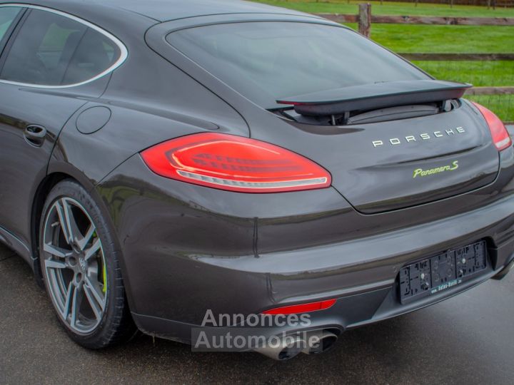 Porsche Panamera S E-Hybrid Plug-in 3.0i V6 Tiptronic - CAMERA - LUCHTVERING - CARBON GREY - ZETELVENTILATIE - 49