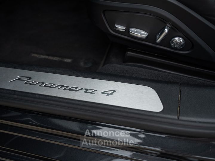 Porsche Panamera Sport Turismo 4 E-Hybrid - 906 €/mois - Toit Pano, Echap. Sport, Roues AR Directrices, SportDesign Noir, Bose, Caméra 360°, ... - Révisée 2024 - Gar. - 16
