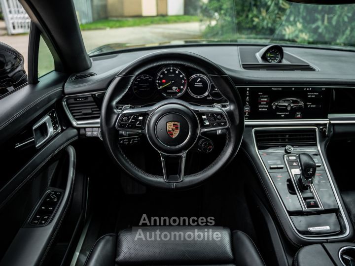 Porsche Panamera Sport Turismo 4 E-Hybrid - 906 €/mois - Toit Pano, Echap. Sport, Roues AR Directrices, SportDesign Noir, Bose, Caméra 360°, ... - Révisée 2024 - Gar. - 20