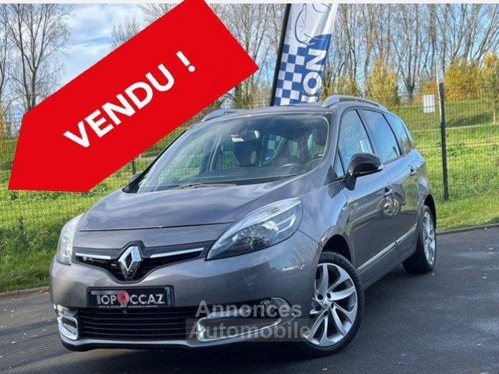 Renault Grand Scenic III 1.6 DCI 130CH ENERGY BOSE 7 PLACES 111.000KM / TOIT OUVRANT / GPS / LED - 1