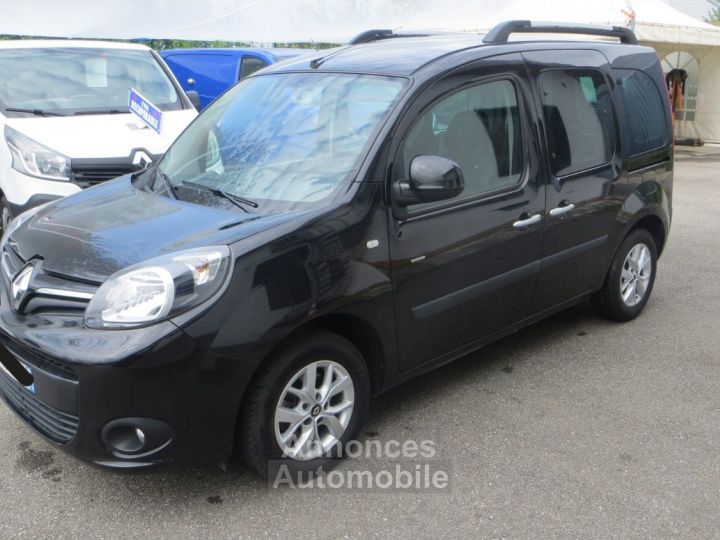 Renault Kangoo dCi 90 Energy Limited , 5 CV, 1ere main carnet a jour distribution fait, - 1