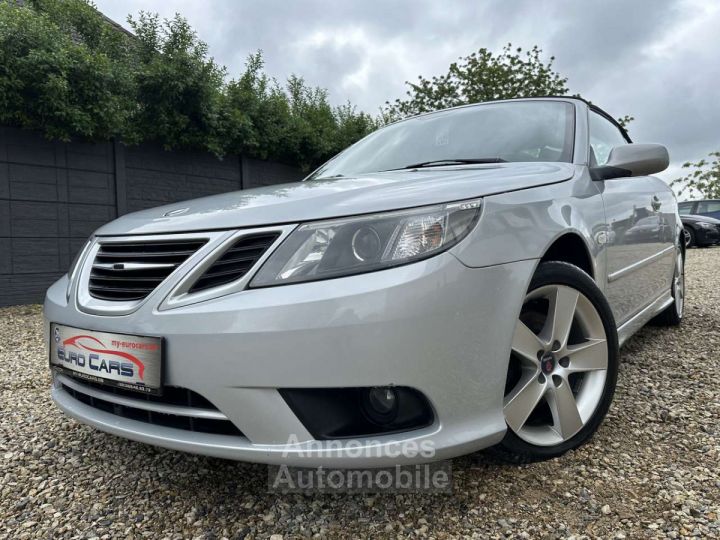 Saab 9-3 1.9 TiD Vector CABRIOLET-CUIR-CRUISE-NAVI-PDC-IMPC - 1