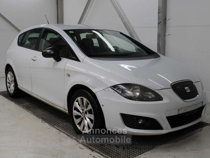 Seat Leon 1.6 CR TDi Ecomotive Ecosport ~ Airco Radio - 1