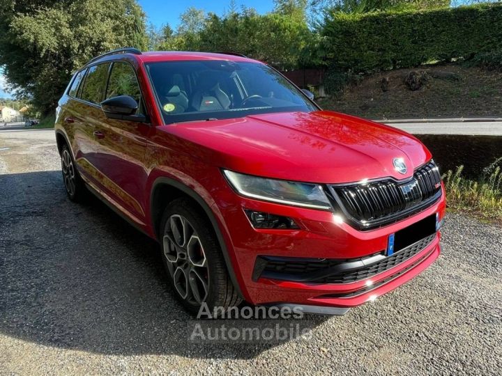 Skoda Kodiaq 2.0 Bi-TDI 240ch SCR RS 4x4 DSG Euro6d-T 7 places - 7