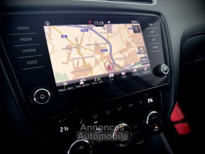 Skoda Octavia BREAK 1.6TDi 1ERPRO BOITE AUTO GPS CARPLAY PDC TVA - 13