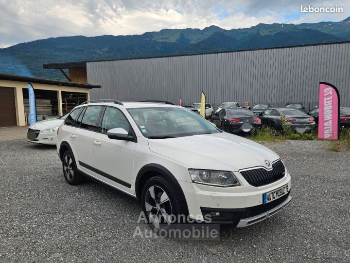 Skoda Octavia Combi 4x4 2.0 tdi 184 scout dsg 11-2015 GARANTIE 12 MOIS ATTELAGE GPS REGULATEUR - 3