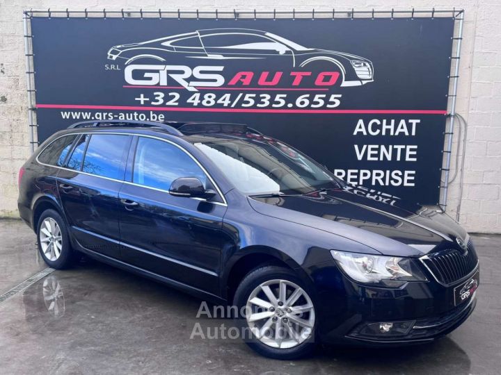 Skoda Superb SW 1.6 CR TDi Ambition 1er prop.-toit pano-navi - 1