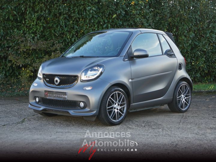 Smart Fortwo Cabriolet BRABUS 109 Ch Twinamic - 1ère Main Française - 488 €/mois - Garantie 12 Mois - 1