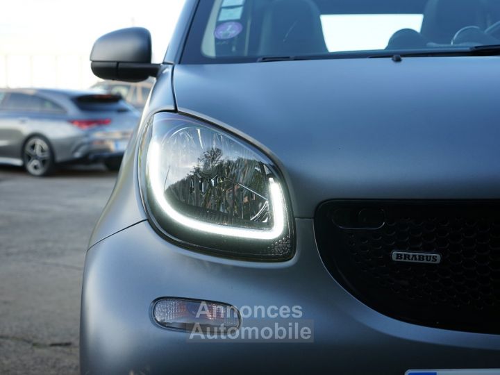 Smart Fortwo Cabriolet BRABUS 109 Ch Twinamic - 1ère Main Française - 488 €/mois - Garantie Possible Jusqu'à 48 Mois - 15