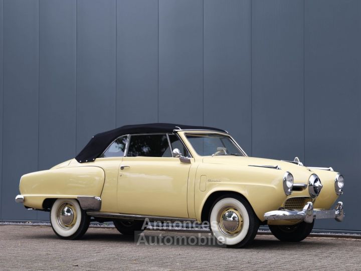 Studebaker Champion Regal Deluxe convertible  bulletnose 4025 cc 102 bhp - 7