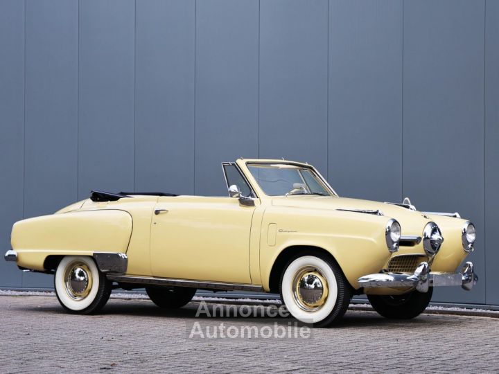 Studebaker Champion Regal Deluxe convertible  bulletnose 4025 cc 102 bhp - 39